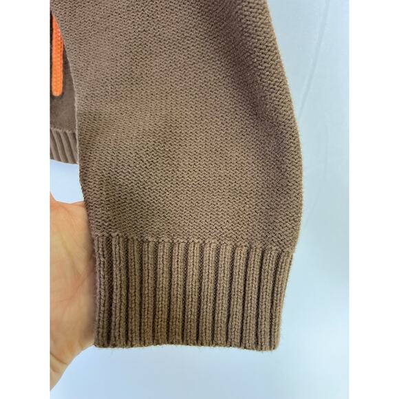 Teddy Fresh Cardigan Mens Large Sweater Retro Colorblock Preppy Classic Grandpa - Picture 9 of 16